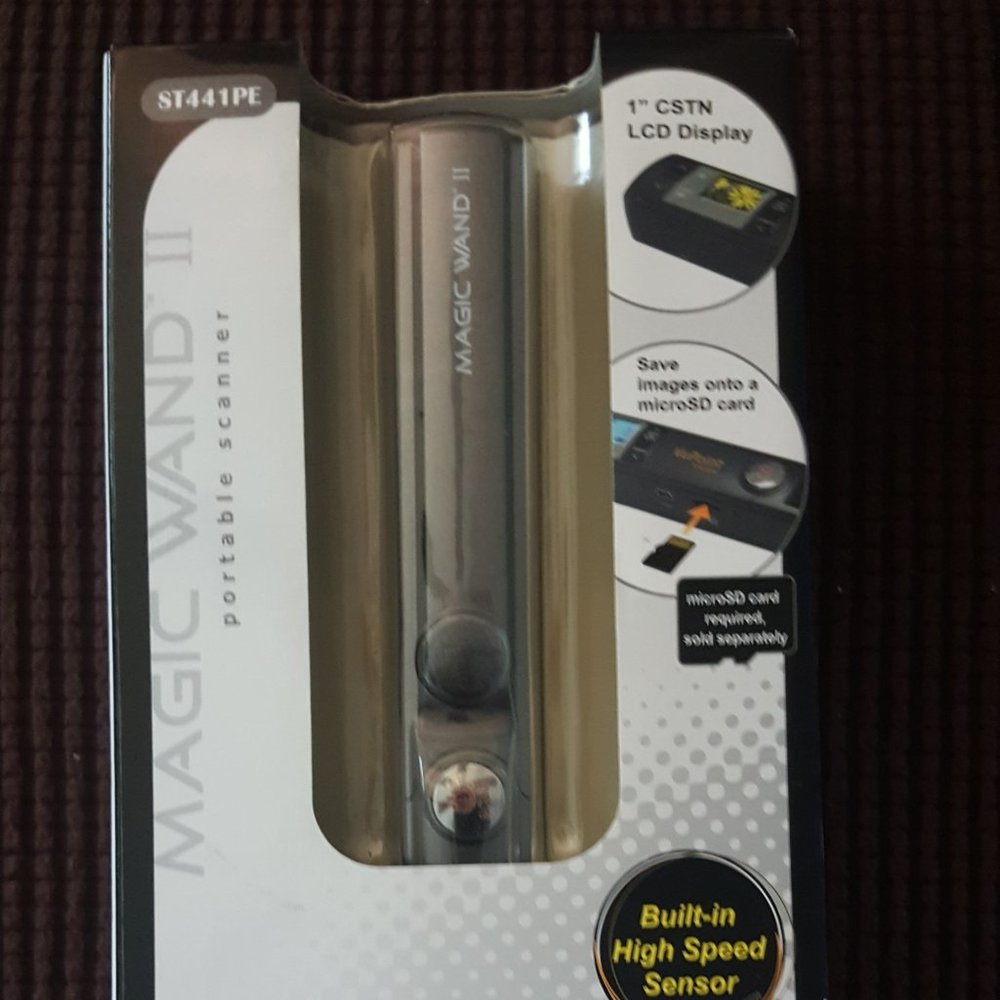 VuPoint Solutions PDS-ST441PE Magic Wand II Portable Scanner High Speed Sensor